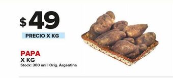 Carrefour Maxi Papas x kg oferta