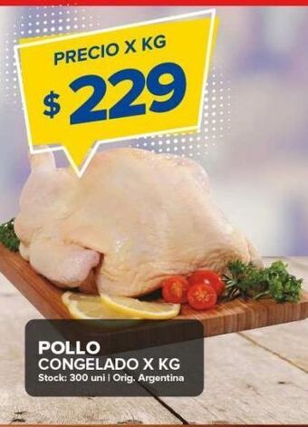 Carrefour Maxi Pollo congelado x kg oferta
