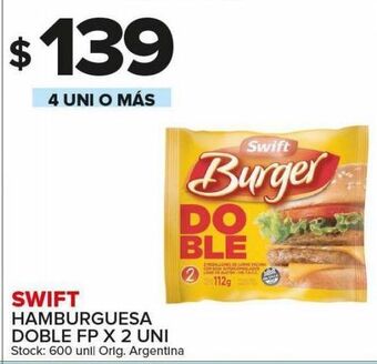 Carrefour Maxi Hamburguesas swift x 2un oferta