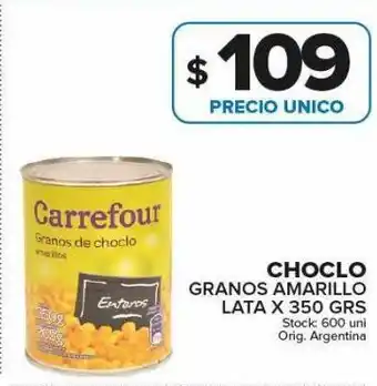 Carrefour Maxi Choclo amarillo carrefour x 350g oferta