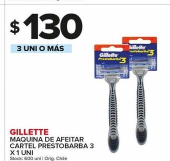 Carrefour Maxi Máquina de afeitar gillette x 1un oferta