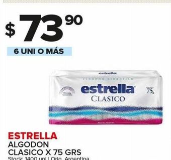 Carrefour Maxi Algodón estrella x 75g oferta