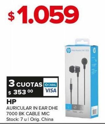 Carrefour Maxi Auriculares oferta