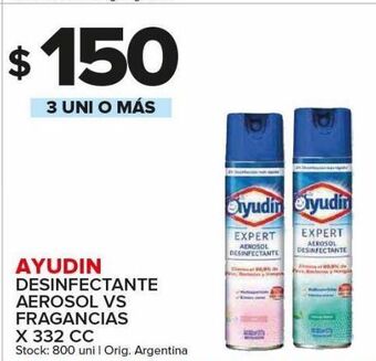 Carrefour Maxi Desinfectante ayudin x 332cc oferta