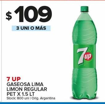 Carrefour Maxi Gaseosas 7up x 1.5l oferta
