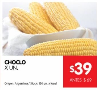 Disco Choclo x un oferta