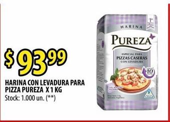 Punto Mayorista Harina con levadura para pizza pureza x 1 kg oferta