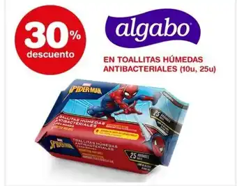 Atomo Conviene Algabo En Toallitas Húmedas Antibacteriales 10u, 25u oferta