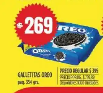 Supermercados Vea Galletitas Oreo 354grs oferta