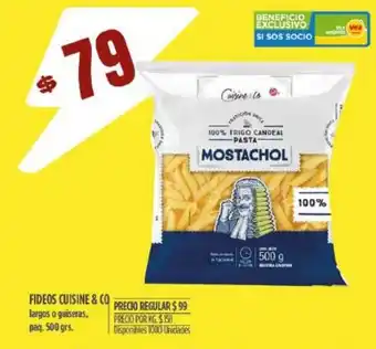 Supermercados Vea Fideos Cuisine & Co 500grs oferta