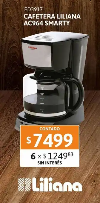 Cetrogar Cafetera liliana ac964 smarty oferta