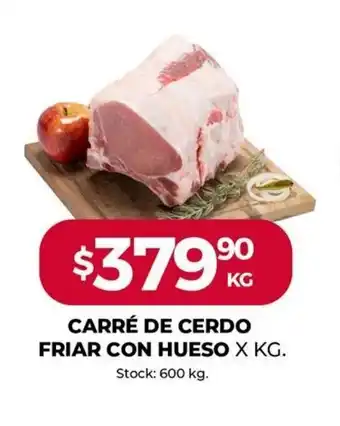 Supermercados Tadicor Carré De Cerdo Friar Con Hueso x kg oferta