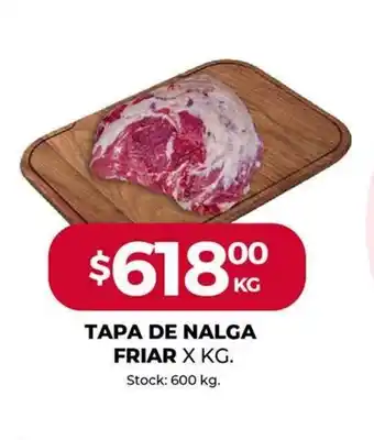 Supermercados Tadicor Friar Tapa de Nalga x kg oferta