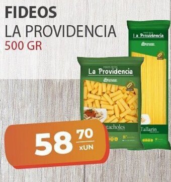 El Milagro Mayorista La Providencia Fideos 500 gr oferta