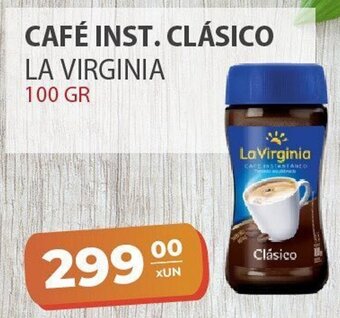 El Milagro Mayorista La Virginia Café Inst. Clásico 100 gr oferta