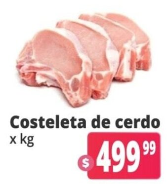 Autoservicio Capo Costeleta de Cerdo x kg oferta