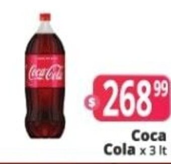 Autoservicio Capo Coca Cola x 3 lt oferta