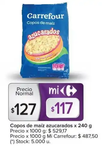 Carrefour Market Carrefour Copos de Maíz Azucarados x 240 g oferta