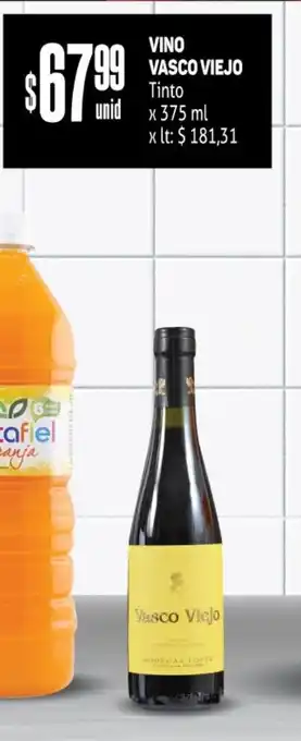 Makro Vasco Viejo Vino Tinto x 375ml oferta
