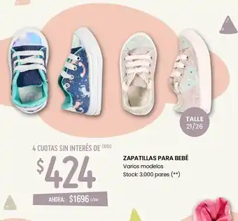 Changomas Zapatillas para bebé oferta