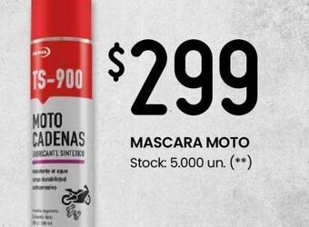 Changomas Mascara moto oferta