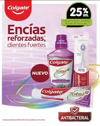 Jumbo Colgate Total 12 Encias Reforzadas, 25% de descuento oferta