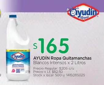 Jumbo Ayudín Ropa Quitamanchas x 2 litros oferta