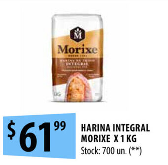 Punto Mayorista Morixe Harina Integral x 1kg oferta