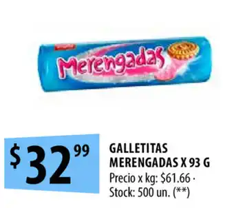 Punto Mayorista Merengadas Galletitas x 93g oferta
