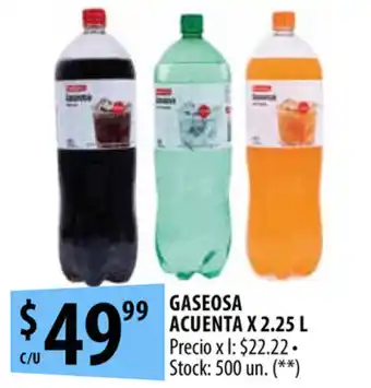 Punto Mayorista Acuenta Gaseosa x 2.25L oferta