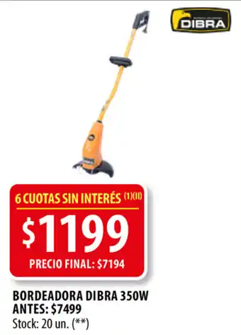 Punto Mayorista Dibra Bordeadora 350w oferta