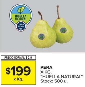 Carrefour Market Pera X kg. oferta