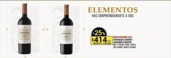 Coto Vino Malbec Cabernet Sauvignon Elementos oferta