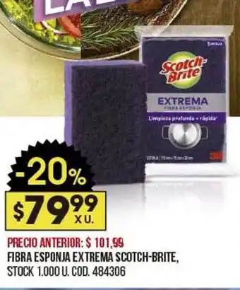 Coto Fribra Esponja Extrema Scotch-brite oferta