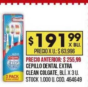 Coto Cepillo Dental Extra Clean Colgate oferta