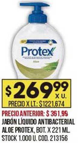 Coto Jabón Líquido Antibacterial Aloe Protex oferta