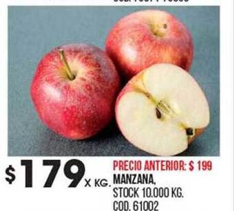 Coto Manzana oferta