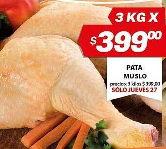 Almacor Pata Muslo 3kg oferta