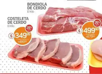 Alvear Costeleta De Cerdo, Bondiola De Cerdo el kilo oferta