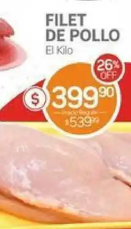 Alvear Filet De Pollo el kilo oferta