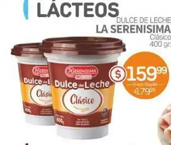 Alvear La Serenisima Dulce De Leche Clásico 400gr oferta