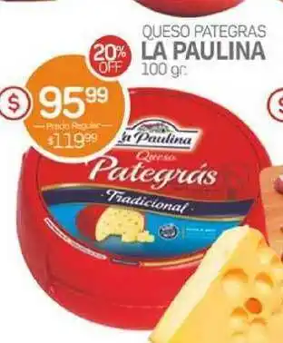 Alvear La Paulina Queso Pategras 100gr oferta