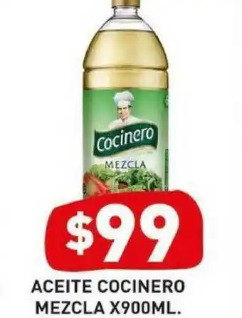 Supermercados Zeta Cocinero Mezcla Aceite x900ml. oferta