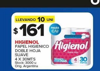 Carrefour Maxi Papel higiénico higienol oferta