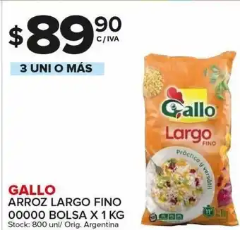 Carrefour Maxi Gallo arroz largo fino 00000 oferta