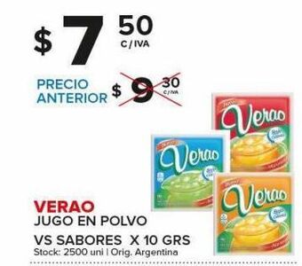 Carrefour Maxi Jugo en polvo oferta