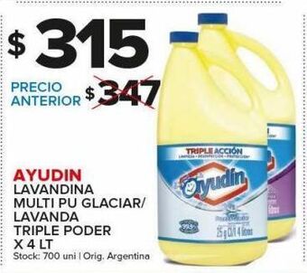 Carrefour Maxi Lavandina ayudin oferta