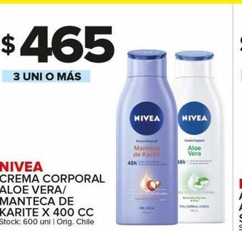 Carrefour Maxi Crema corporal nivea oferta