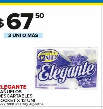 Carrefour Maxi Elegante pañuelos descartables oferta