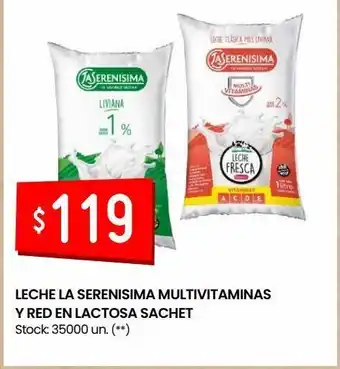 Walmart Leche la serenísima oferta